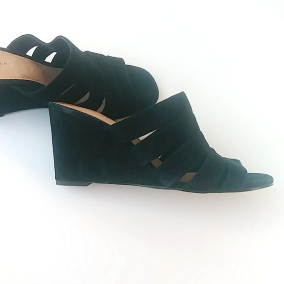 NWD Halogen Annabelle Suede Wedge Slide - Picture 4 of 5